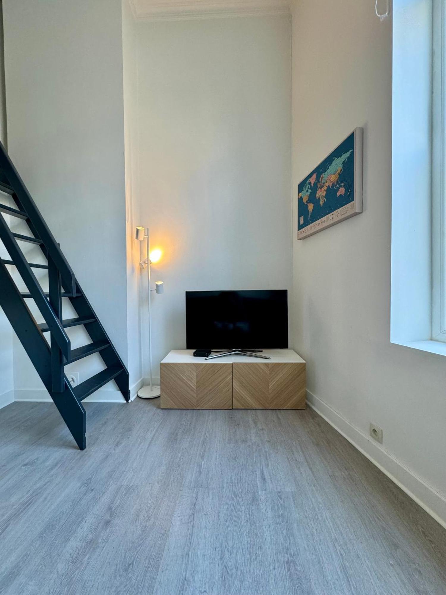 Studio Avec Chambre En Mezzanine Brussel Eksteriør bilde
